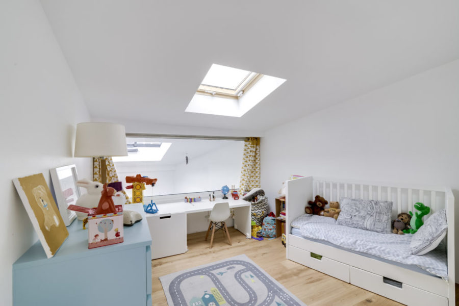 rénovation d'une chambre enfant d'un loft à Montreuil